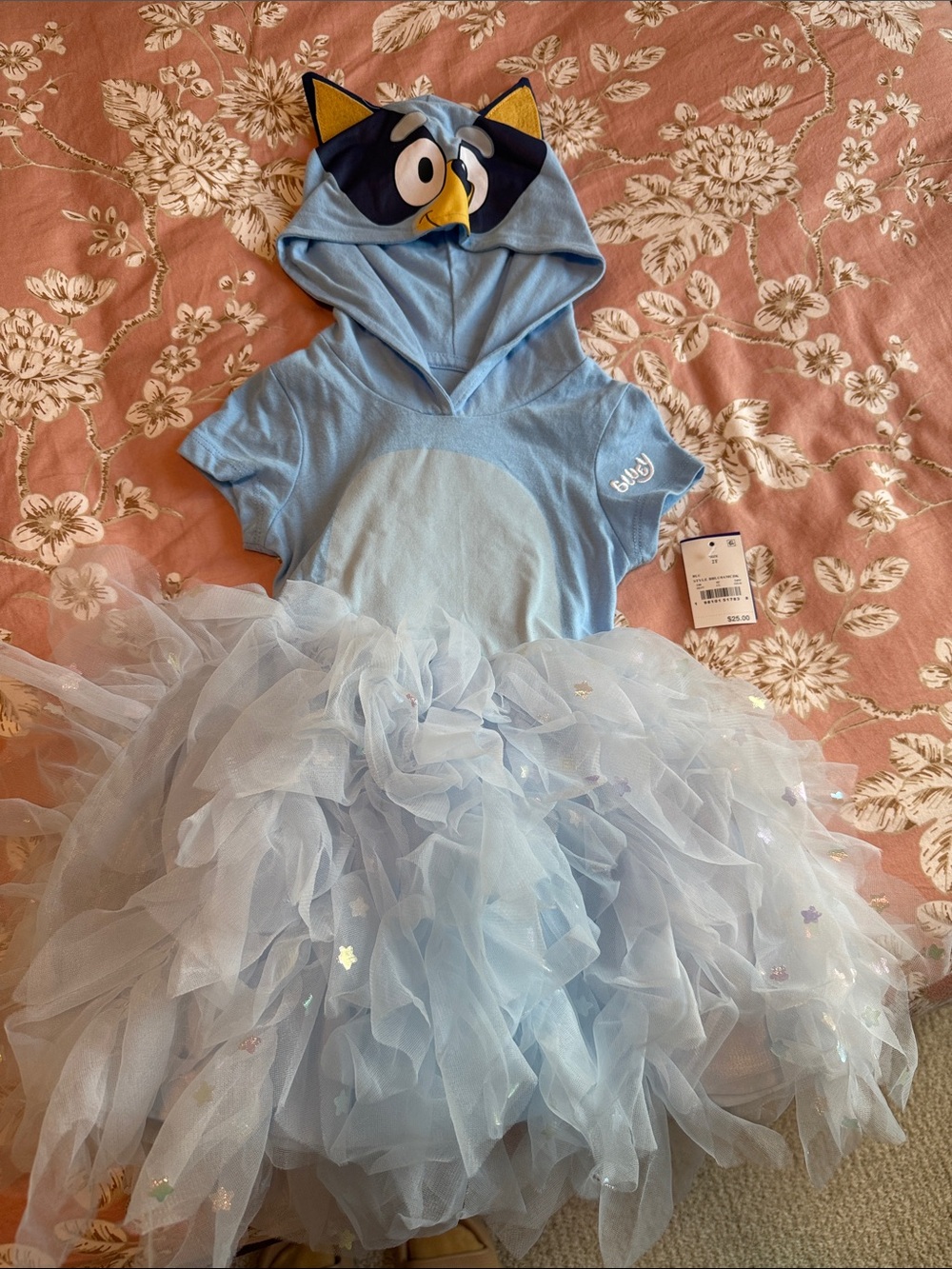 Bluey Dress-Up Hoodie Dress - 2T